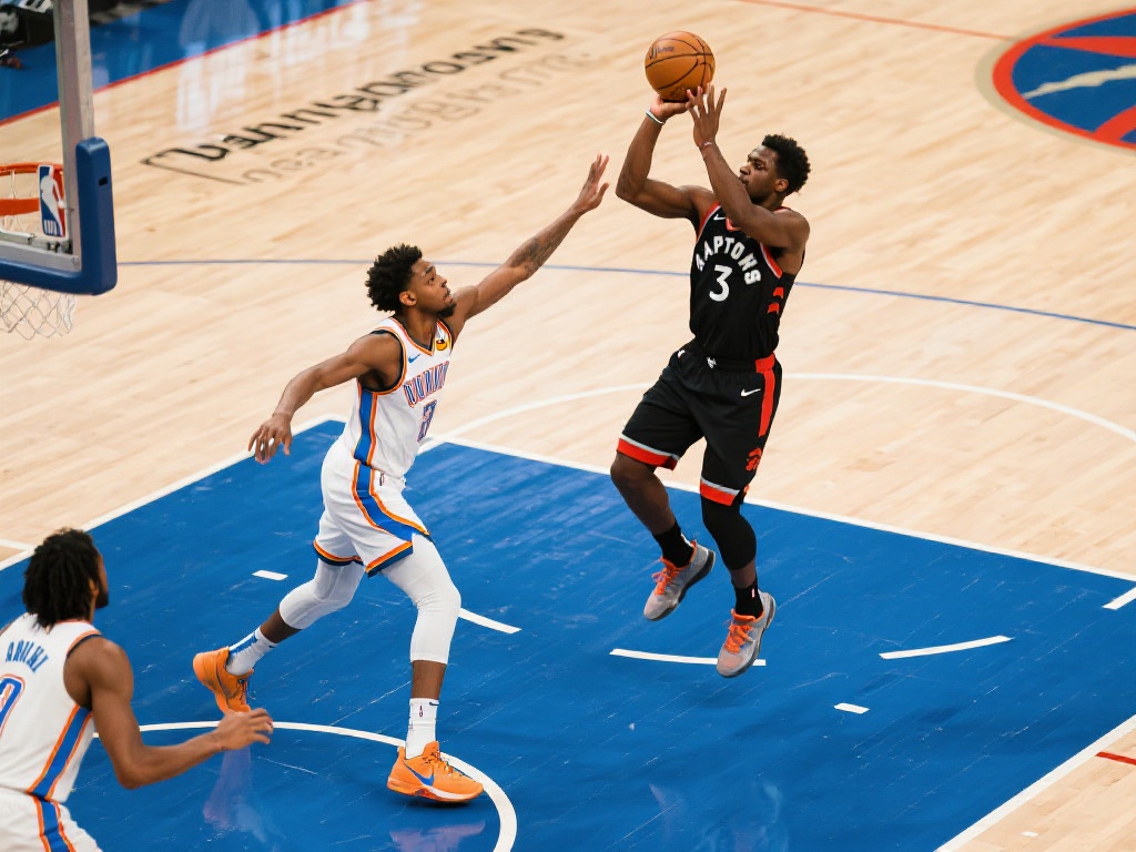 西亚卡姆单挑亚历山大，翻身跳投精准制胜